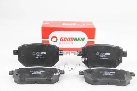 Гальмівні колодки пер. Navara 05- GOODREM RM1361