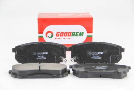 Колодки гальмівні задні Clarus Carens Shuma 96~ Sorento GOODREM RM1380
