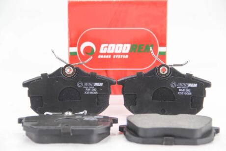 Колодки дискові задні GOODREM RM1382