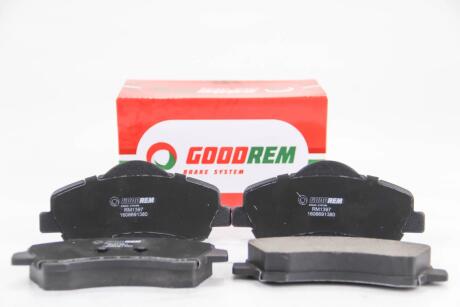 Гальмівні колодки пер. C-Elysee/C4/301/308 II 12- (Mando) GOODREM RM1397
