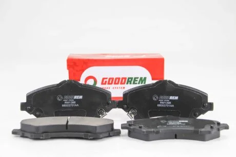 Гальмівні колодки пер. Journey/Freemont/Cherokee 06- GOODREM RM1398