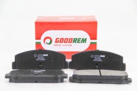 Колодки дискові задні GOODREM RM1400