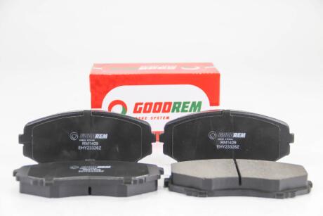 Колодки гальмівні дискові GOODREM RM1409