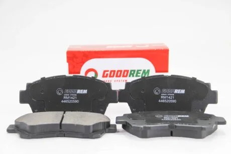 Гальмівні колодки Avalon/Mark/Camry/Corona/Celica/Crown/ES/LS 89-04 GOODREM RM1421