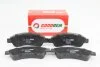 Гальмівні колодки зад. Jumper/Ducato/Boxer 06- (Bosch) GOODREM RM1424 (фото 1)
