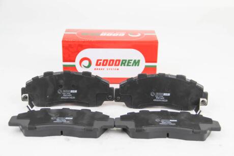 Колодки дискові передні GOODREM RM1425