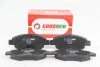 Гальмівні колодки пер. Peugeot 107/Citroen C1 05- (Bosch) GOODREM RM1432 (фото 1)