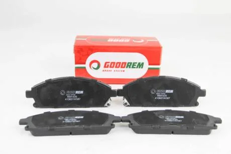 Гальмівні колодки пер. Nissan X-Trail 01-13/Pathfinder 97-04 (sumitomo) (159x55,9x16) GOODREM RM1435