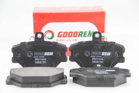 Гальмівні колодки пер. Dedra/Tempra/Tipo/Uno 86-02 GOODREM RM1444