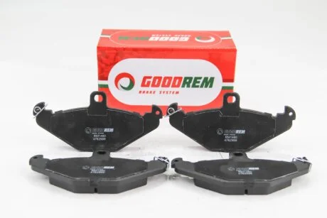 Гальмівні колодки зад. Laguna I 93-01 (brembo) (125,9x58,4x14,8) GOODREM RM1480