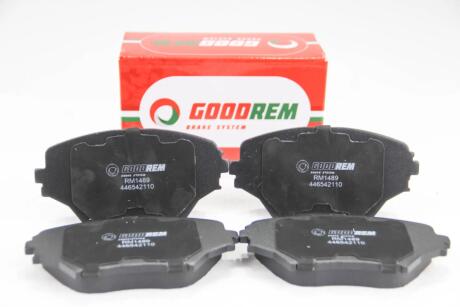 Колодки дискові передні GOODREM RM1489