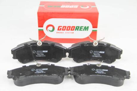 Колодки тормозные передние GOODREM RM1496