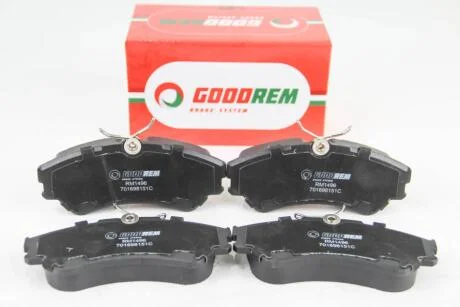 Колодки тормозные передние GOODREM RM1496