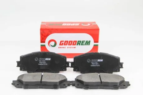 Гальмівні колодки пер. Prius 08- GOODREM RM1501