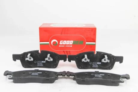 Гальмівні колодки пер. Grand Cherokee/W292//W166 10- GOODREM RM1508