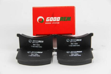 Гальмівні колодки пер. ZAZ 1102 GOODREM RM1520