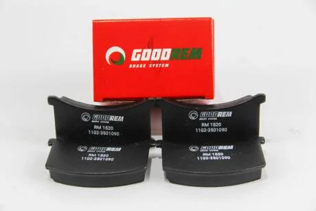 Гальмівні колодки пер. ZAZ 1102 GOODREM RM1520