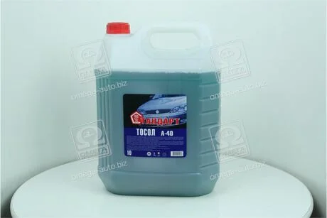 Тосол Стандарт А-40 (Каністра 10л / 8,40 кг) ГОСТ 5041