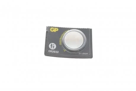 Батарейка дискова Lithium Button Cell 3.0V CR2032-8U5 GP 4891199001147 (фото 1)