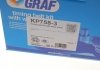Комплект водяного насоса / зубчатого ремня GRAF KP758-3 (фото 7)