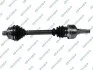 Піввісь ліва VW Sharan/Ford Galaxy 1.8TDI/2.0 16V/2.8 VR6 96- [643mm] +ABS 218009