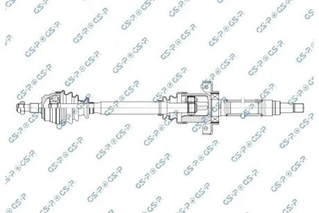 Вал GSP 235047