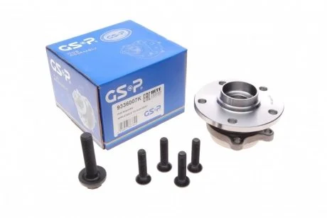 Пiдшипник ступицi Seat Altea VW Caddy III, Golf V, Touran Audi A3 1,6-2,0TDI, A3 quattro 03-04 GSP 9336007K