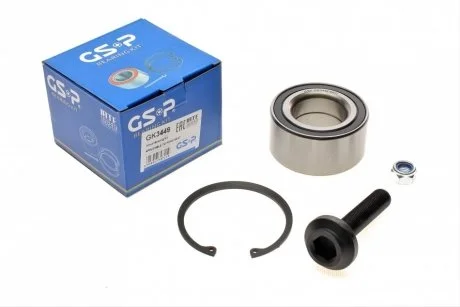 Подшипник ступицы перед. VW Sharan 95-/Ford Galaxy/Seat Alhambra 96- GSP GK3449