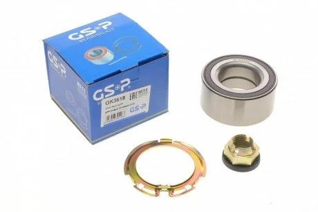 - Комплект підшипника ступиці GSP GK3618