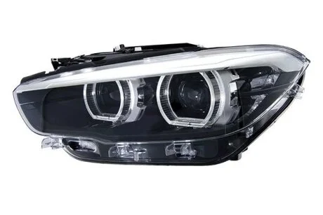 Фара Лів (LED, колір відбивача: чорн) BMW 1 F20, F21 03.15-06.19 HELLA 1EX011929911