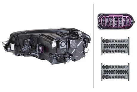 Фара автомобільна HELLA 1ZX013 924-261