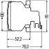 Повторитель поворота 2BA 009 001-107