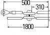 Ліхтар, показник повороту HELLA 2BM003563111 (фото 2)