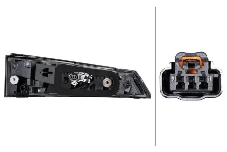 Фото 1 - ліхтар задній Прав (внутрішня частина, LED) PEUGEOT 308 III 07.21- HELLA 2SA015022121 Ліхтар задній Прав (внутрішня частина, LED) PEUGEOT 308 III 07.21- HELLA 2SA015022121 (фото 1)