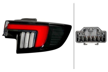 Ліхтар задній Прав (зовнішн, LED, світло заднього ходу) OPEL MOKKA B 01.21- HELLA 2SK014994121