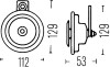 Звуковой сигнал HELLA 3BA 002 768-082 (фото 2)