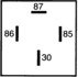 Реле многофункциональное (12V,50A) MERCEDES 87- HELLA 4RA007793-031 (фото 5)