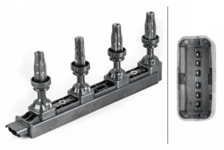 Катушка зажигания HELLA 5DA358 057-861