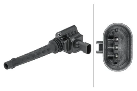 Котушка запалювання ALFA ROMEO MITO, FIAT 500, 500 C, 500L, PANDA, PUNTO, PUNTO/HATCHBACK, LANCIA YPSILON 199B6.000-46337566 09.09- HELLA 5DA358168541