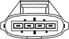 Лямбда-зонд Astra G/H/Corsa/Meriva/Omega B/Vectra B/C/ 1.2-3.2 99- HELLA 6PA009166-501 (фото 2)