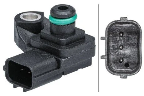 Датчик тиску у впускному колекторі VOLVO S60 II, S60 III, S80 II, S90 II, V40, V60 I, V60 II, V70 III, V90 II, XC40, XC60 I, XC60 II, XC70 II, XC90 II B1APHEV-B4204T9 09.13- HELLA 6PP009 403-351