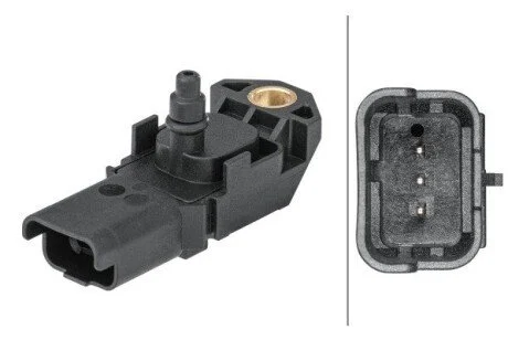Датчик тиску у впускному колекторі (3 pin) FORD GALAXY II, GALAXY MK II, MONDEO IV, S-MAX, JAGUAR F-PACE, F-TYPE, XE, XF I, XF II, XF SPORTBRAKE, XJ, XK II, LAND ROVER DEFENDER 306PS-UKBB 05.06- HELLA 6PP 009 403-461