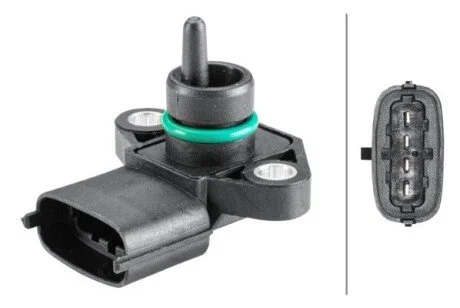 Датчик, тиск наддування HELLA 6PP358152-211