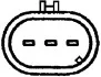 Датчик обертів колінвалу HELLA 6PU 009 121-331 (фото 2)