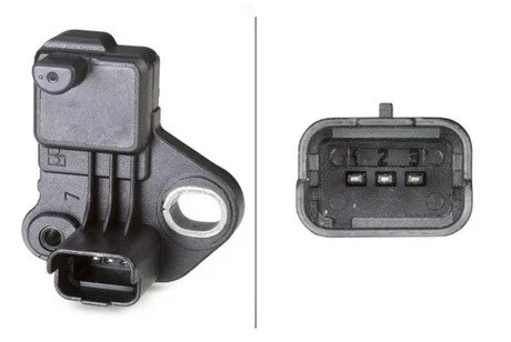 Датчик коленвала Berlingo/Partner /Expert 1.6HDI 06- (-дв.№11318) HELLA 6PU009163-451 (фото 1)