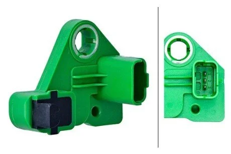 Датчик положення колінчастого вала DS DS 3, DS 3 / DS 3, DS 4, DS 4 II, DS 5, DS 7, CITROEN BERLINGO, BERLINGO MULTISPACE, BERLINGO/MINIVAN, C3 / C3 ORIGIN III, C3 AIRCROSS II 1.5D/1.6D 04.08- HELLA 6PU 009 168-681 (фото 1)