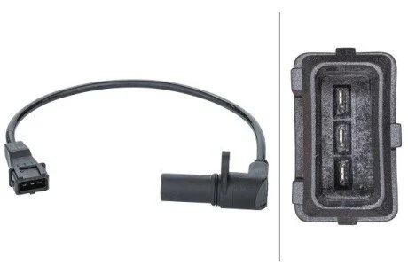Датчик обертів колінвалу HELLA 6PU013 122-951 (фото 1)