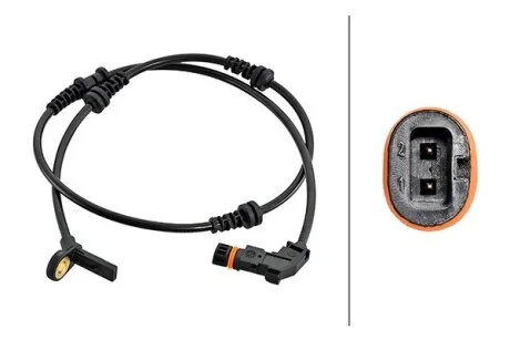 Датчик ABS передн Лів/Прав MERCEDES GL (X164), M (W164) 3.0-6.2 02.05-12.12 HELLA 6PU230048231