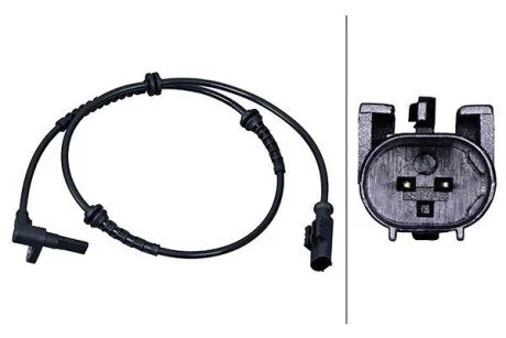 Датчик ABS передн Лів/Прав FIAT 500L 0.9-1.6D 09.12- HELLA 6PU 358 218-181