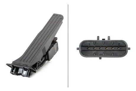Педаль газа A3/OCTAVIA/SUPERB/PASSAT 1.2-5.2 98-17 HELLA 6PV010946-021